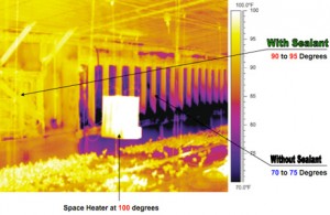 Heat Image of Foam Sealant & Insulation
